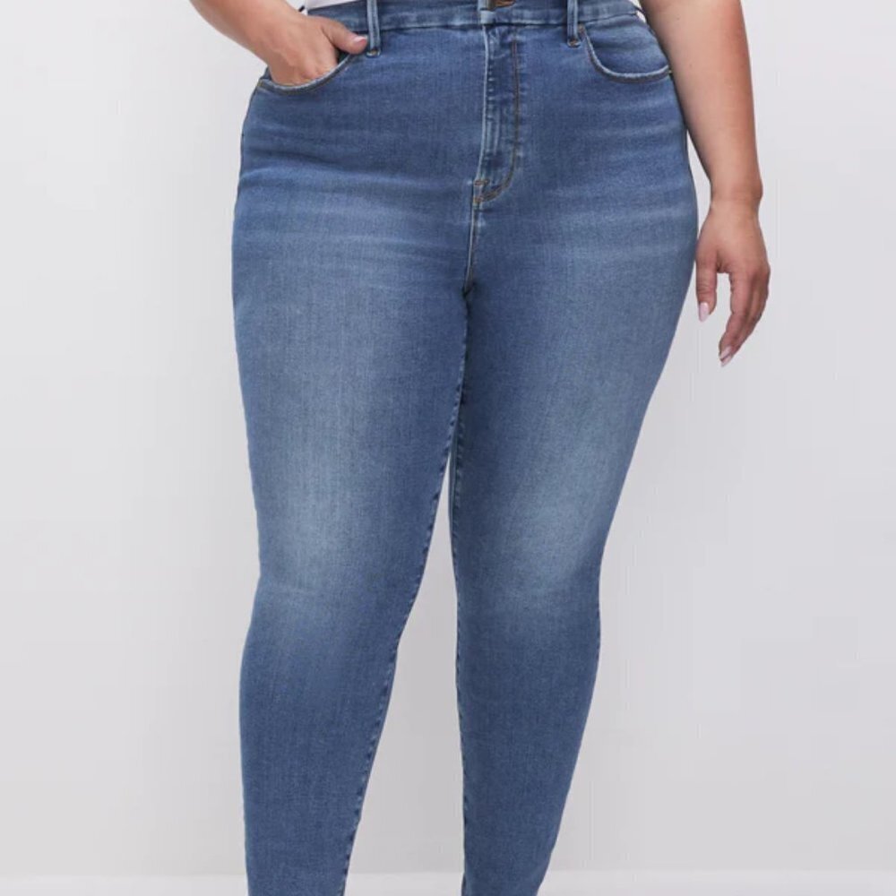 Good American Always Fits Good Waist Skinny Jeans